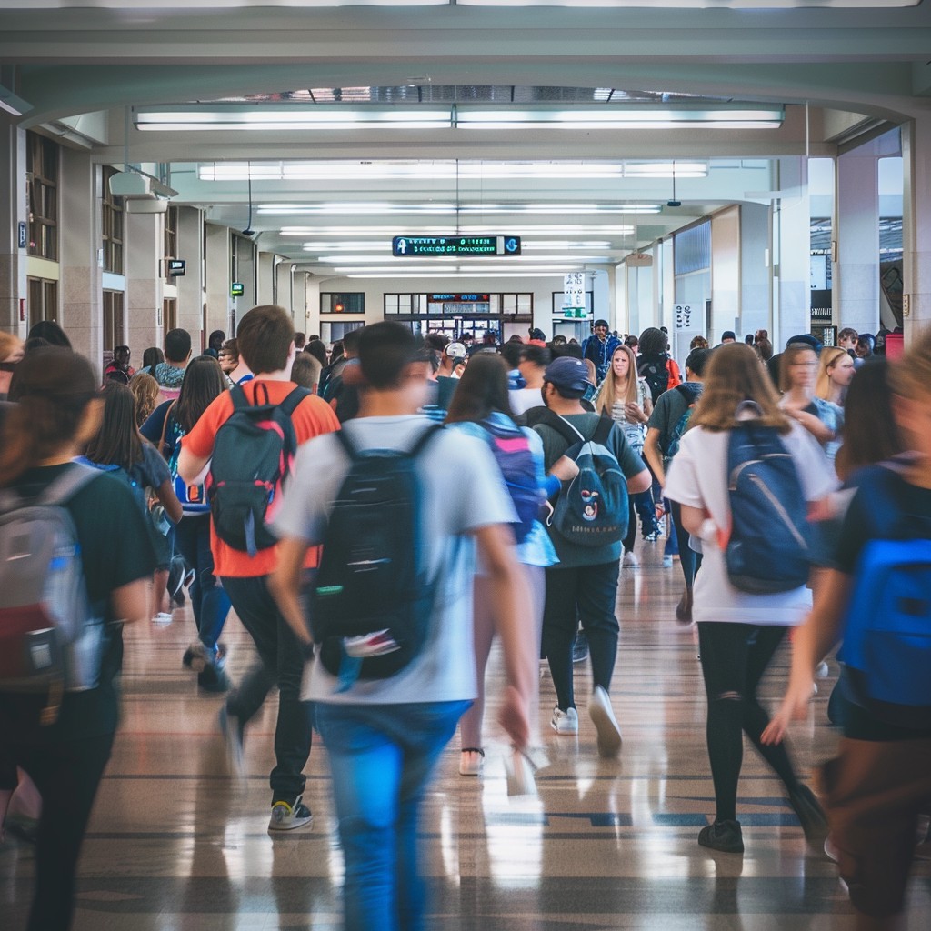 Établissement scolaire moderne